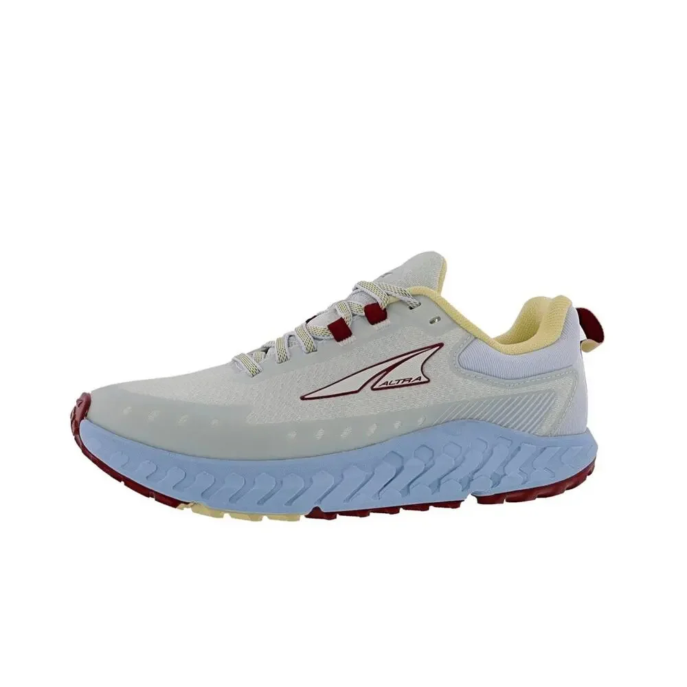 Altra Women's Outroad 2 Hybrid Trail Road Running Shoes Light Blue Yellow Size 7